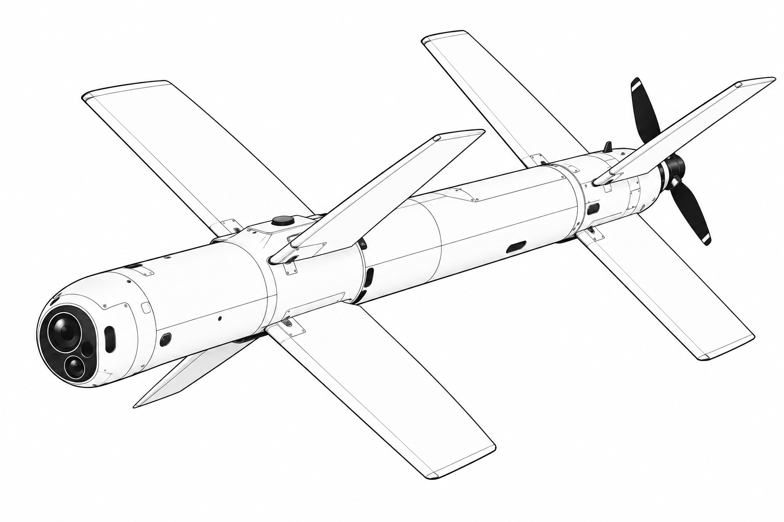 Bulava Loitering Munition military drone profile image